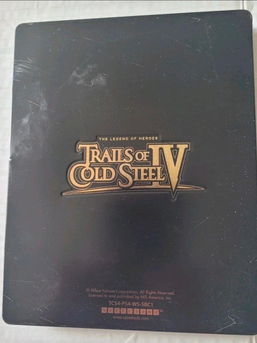 The Legend of Heroes: Trails of Cold Steel IV Steelbook (PlayStation 4, 2020)